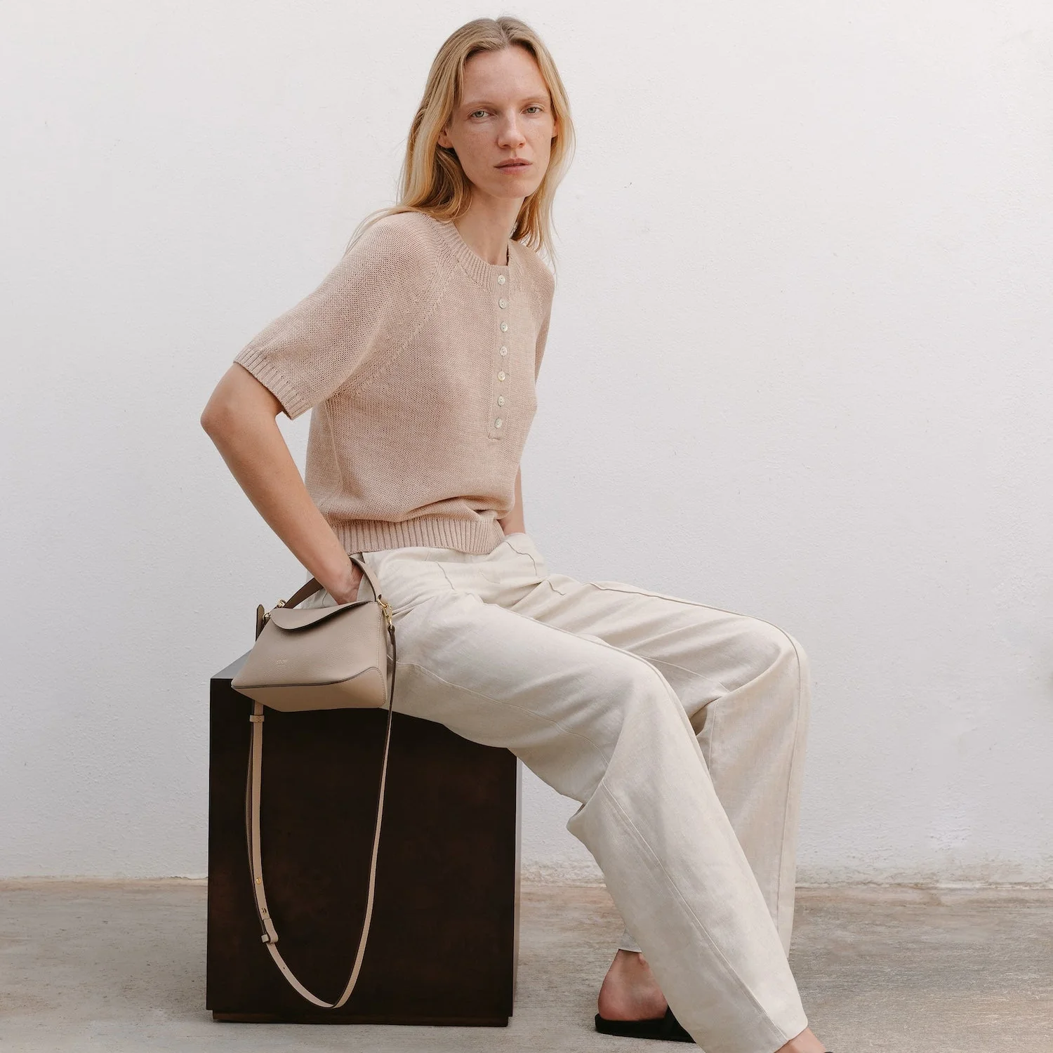 Mini East West Curve Bag - Image 8